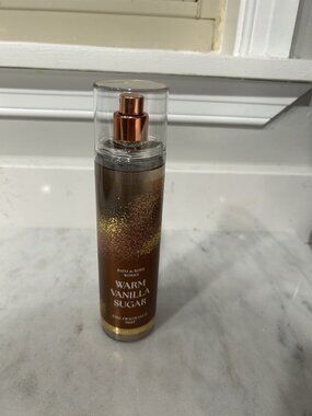 Bath & Body Works Warm Vanilla Sugar 2025  Fine Fragrance Mist Spray Splash 8oz.